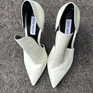 Steve Madden real leather heels size 9.5